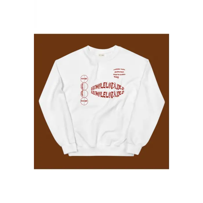 Whole Lotta Red Sweatshirt Beyaz