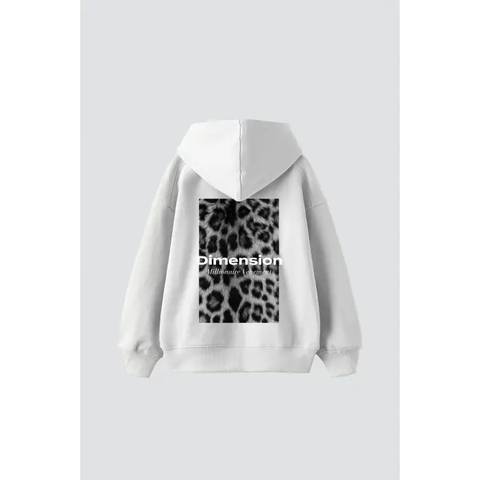 Why Not v2 Pink Baskılı Oversize Unisex Premium Beyaz