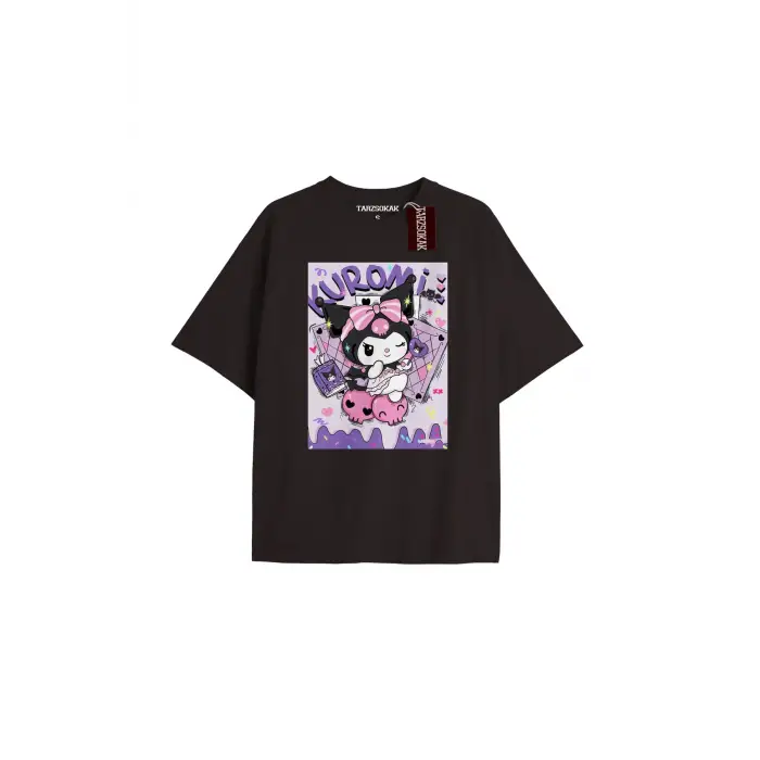 Y2K Anime Harajuku Kuromi Gotik