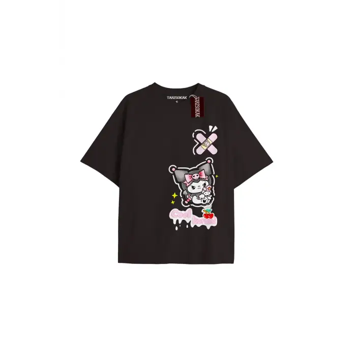 Y2K Anime Harajuku Kuromi Gotik