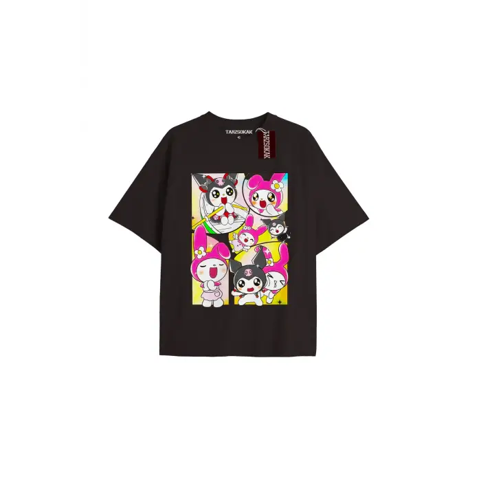 Y2K Anime Harajuku Kuromi Gotik