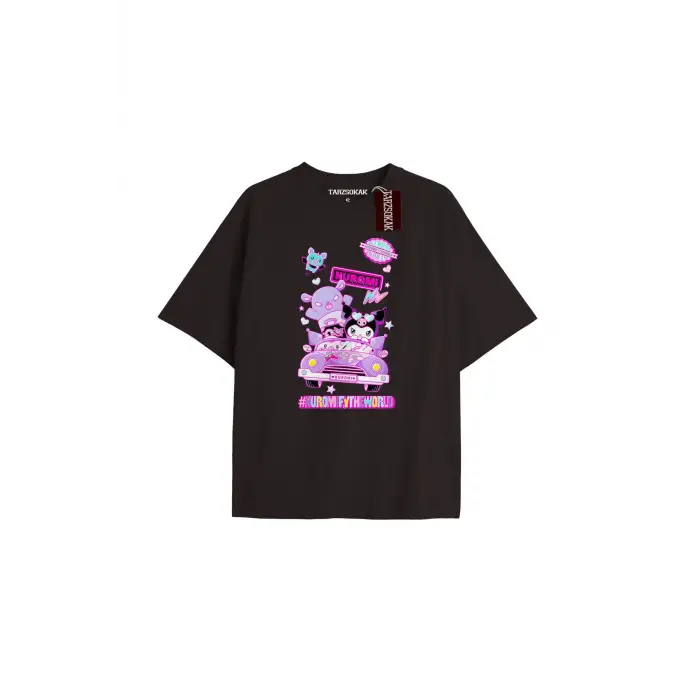 Y2K Anime Harajuku Kuromi Gotik