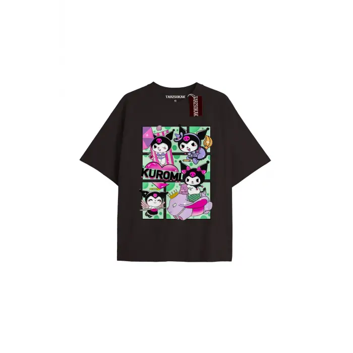 Y2K Anime Harajuku Kuromi Gotik