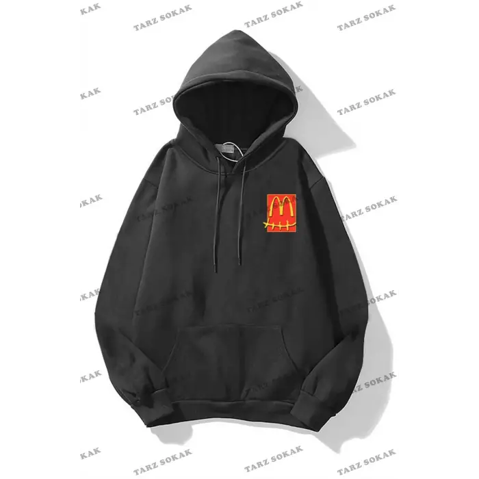Y2K Cactüs Pack Siyah Unisex Sweatshirt KOD 2009