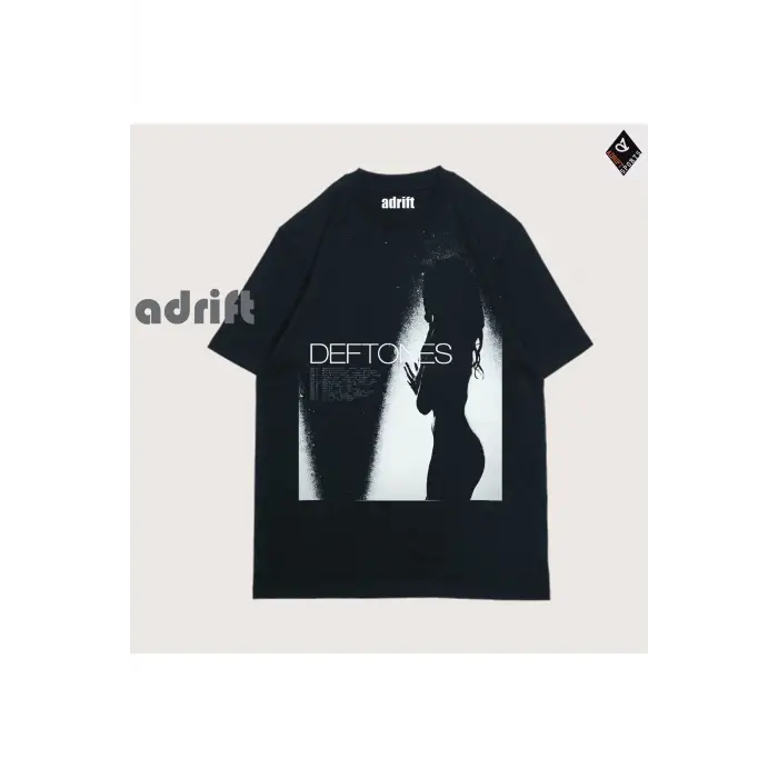 Y2K Unisex Harajuka Deftones Unisex Oversize Kalıp Tişört