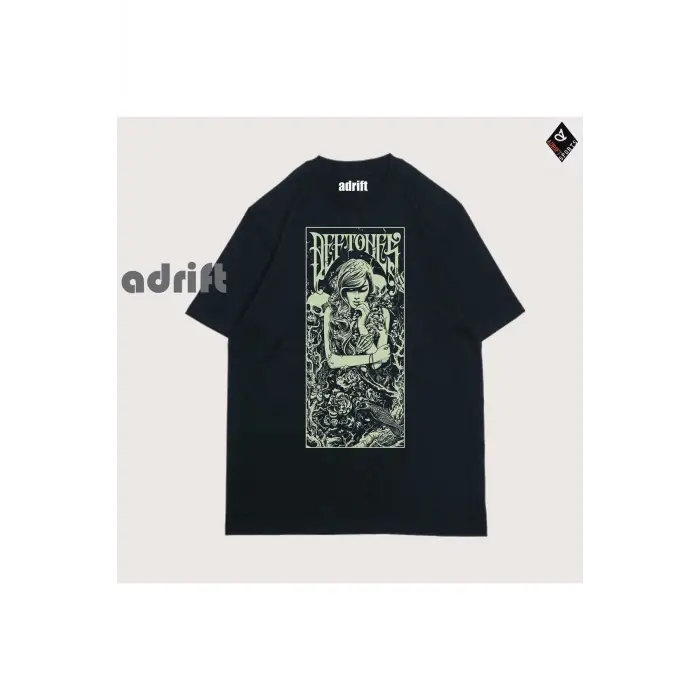 Y2K Unisex Harajuka Deftones Unisex Oversize Kalıp Tişört