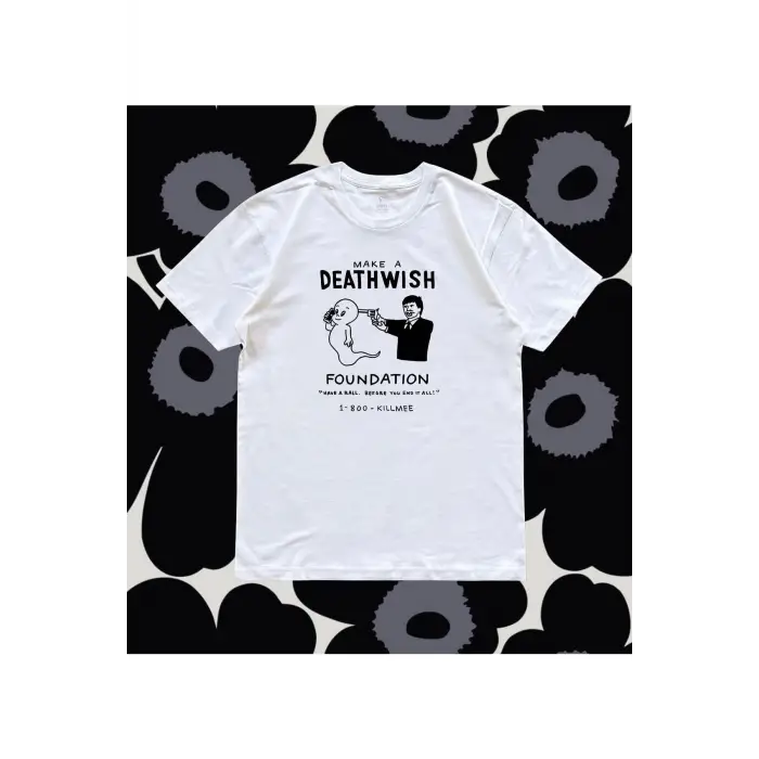 Y2k Unisex Oversize Casper Yazılı Tshirt