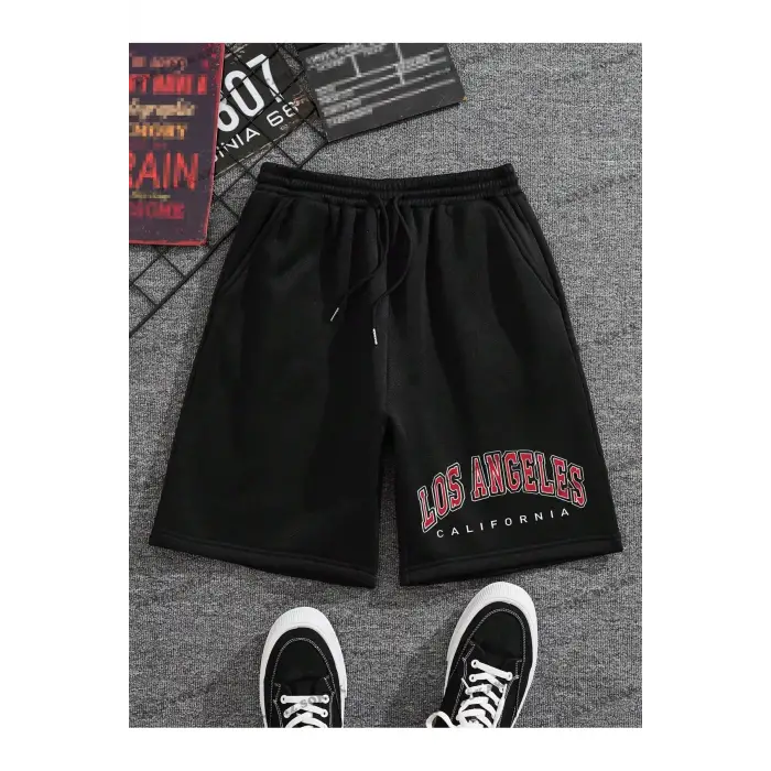 Y2K Unisex Yaz Şort Bermuda Harajuka Anime Retro KOD-11397