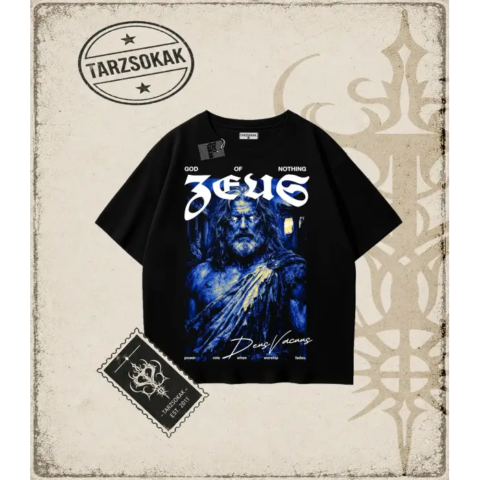 ZEUS Oversize Unisex Tişört