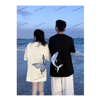 2 Adet Tir Harajuku Style Çift Sevgili Kombinleri Couple Clothing Yeni Sezon
