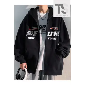 23 New York Sweatshirt Fermuarlı Hırka