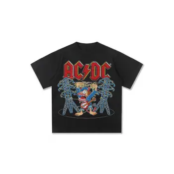 ACDC Bant Baskı Moda