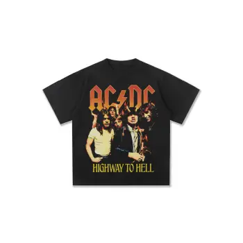 ACDC Bant Baskı Moda