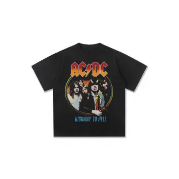 ACDC Bant Baskı Moda