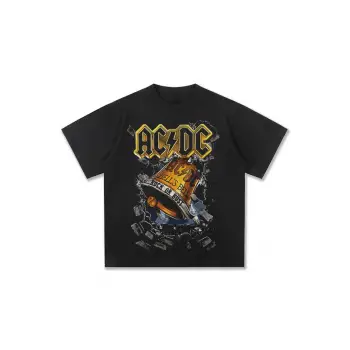 ACDC Bant Baskı Moda