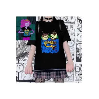 AHL Siyah Adventure Time Princess Bubble (Unisex)