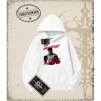 ALI Oversize Unisex Kapşonlu Sweatshirt