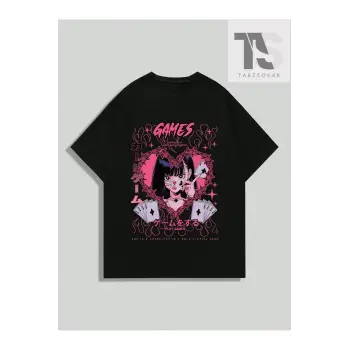 Anime Erkek Figürlü Grafik Tişört