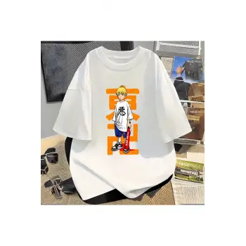 Anime Tokyo Revengers Baskılı Unisex Oversize