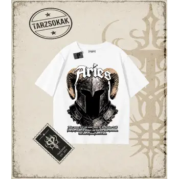 ARIES Oversize Unisex Tişört
