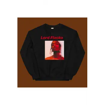 Asap Rocky Sweatshirt Siyah