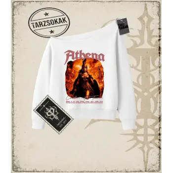 ATHENA Kadın Kayık Yaka Sweatshirt