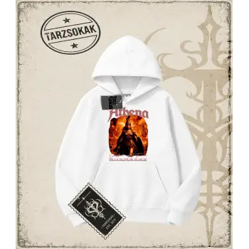 ATHENA Oversize Unisex Kapşonlu Sweatshirt