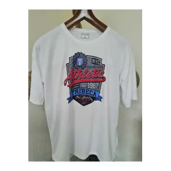 Athletic Baskı Oversize T-shirt