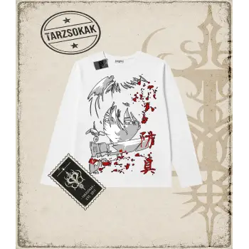 Attack On Titan Anime Baskılı Long Sleeve