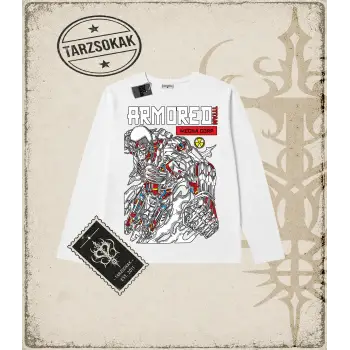 Attack On Titan Anime Baskılı Long Sleeve