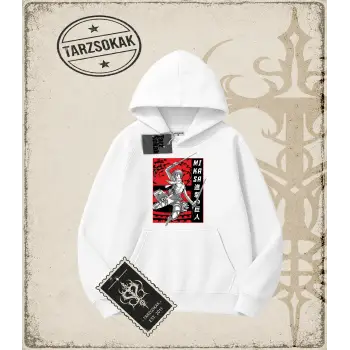 Attack On Titan Anime Baskılı Oversize Unisex Kapşonlu Sweatshirt