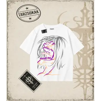 Attack On Titan Anime Baskılı Oversize Unisex Tişört