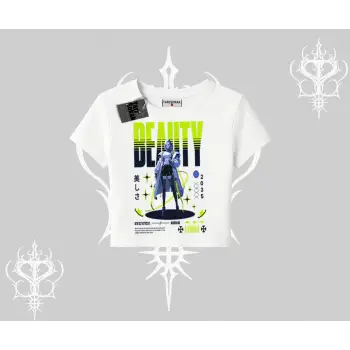 Babby Tee Tshirt Anime Unity Neon Detaylı Grafik Baskılı