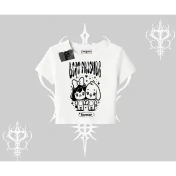Babby Tee Tshirt Best Friends Forever Baskılı Sevimli Tasarım