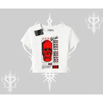 Babby Tee Tshirt Deadly Dreams Skull Redcore Street Manifest