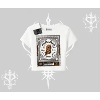 Babby Tee Tshirt Fossilized Skull Underground Archive