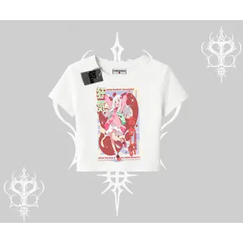 Babby Tee Tshirt Madness Unleashed Anime Girl Baskılı