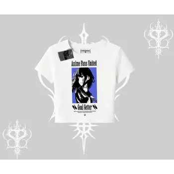 Babby Tee Tshirt Oversize Anime Kız Baskılı