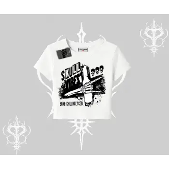 Babby Tee Tshirt Skull Impact Bone Chilling Street Icon
