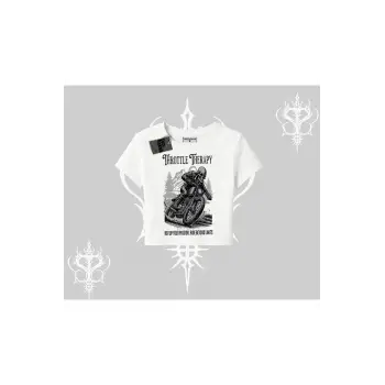 Babby Tee Tshirt Throttle Therapy No Brakes Just Freedom