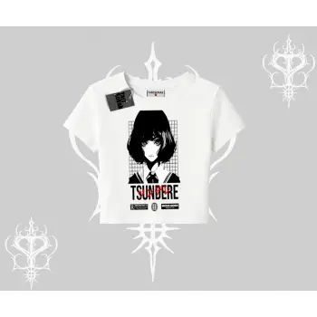 Babby Tee Tshirt Tsundere Anime Japanese Style Baskılı
