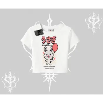 Babby Tee Tshirt Usagi Kawaii Cute Heart Energy