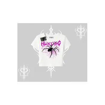 Beyaz Babby Tee Autumn Spider