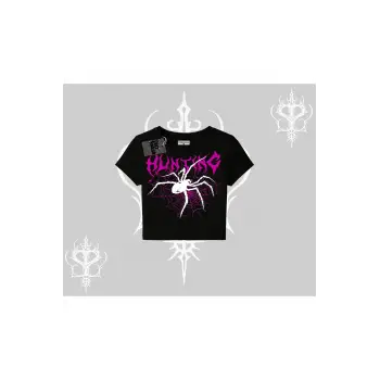Beyaz Babby Tee Autumn Spider