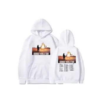 Beyaz Boywithuke Tükenmişlik Dünya Turu , Sudadera Mujer u Rahat
