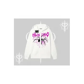 Beyaz Hırka Sweatshirt Autumn Spider
