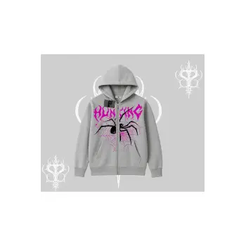 Beyaz Hırka Sweatshirt Autumn Spider