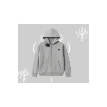 Beyaz Hırka Sweatshirt Özel logolu