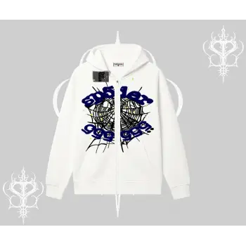 Beyaz Hırka Sweatshirt Sp55der
