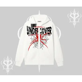 Beyaz Hırka Sweatshirt Spider Undercover